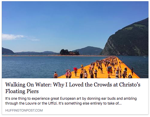 Christo Floating Piers